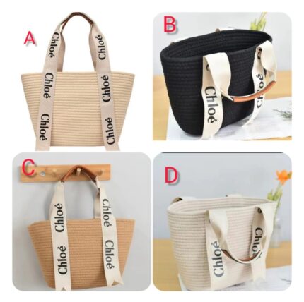 Chloe straw bag