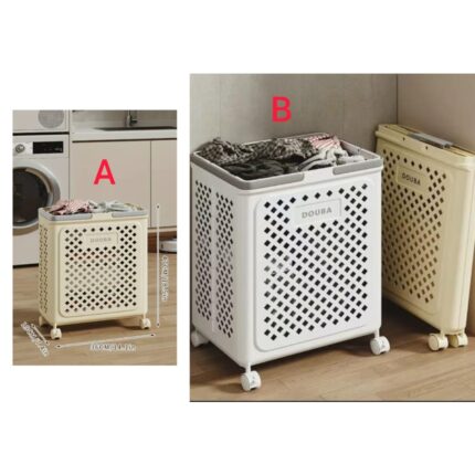Foldable laundry basket