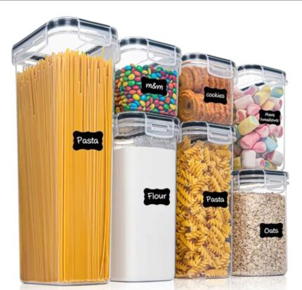 7 pc food storage container set